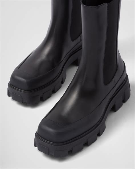 prada snowboard boots|Prada chelsea ankle boots.